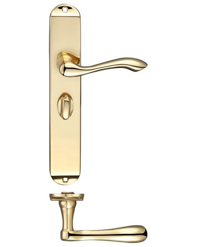 Arundel Lever Bathroom (57mm c/c) Furniture - Long Plate