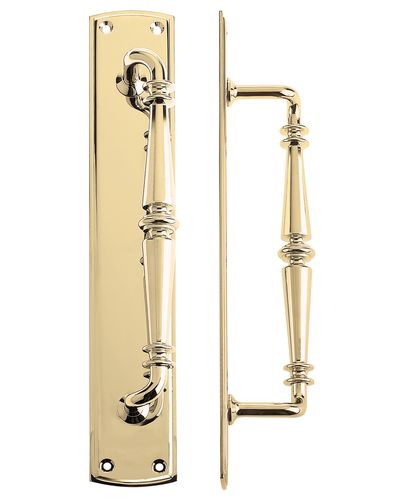 Pull Handle on Backplate