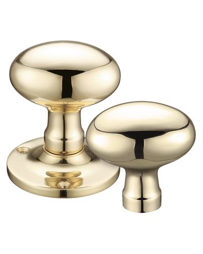 Oval Mortice Rim Knob