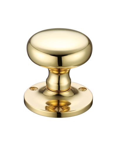 Mushroom Mortice Knob Furniture  62.5mm Rose dia.