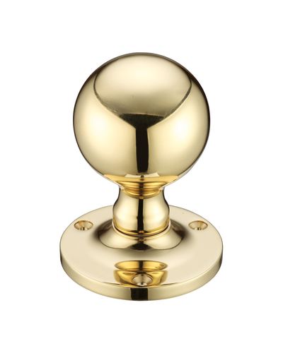 Ball Mortice Knob Furniture  62.5mm Rose dia.
