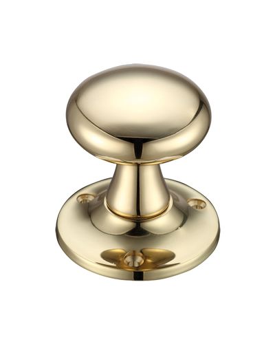 Mushroom Mortice Knob Furniture 60mm Rose dia.