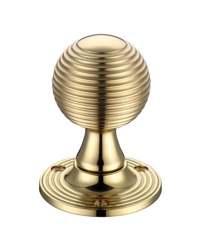 Queen Anne Mortice Knob Furniture  60mm Rose dia.