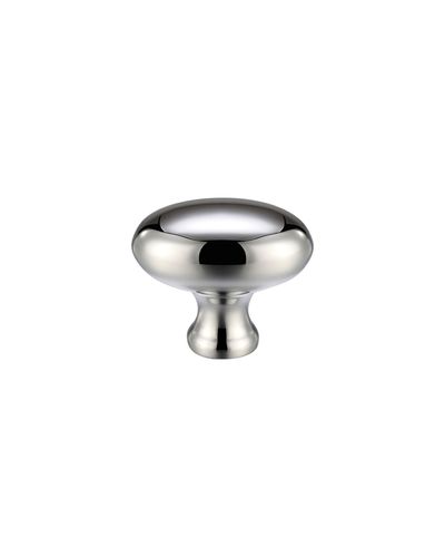 Oval Cupboard Knob 32mm dia