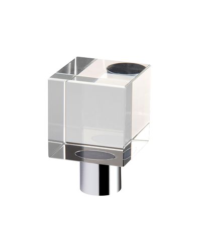 Cube Cupboard Knob - Plain 30mm dia.