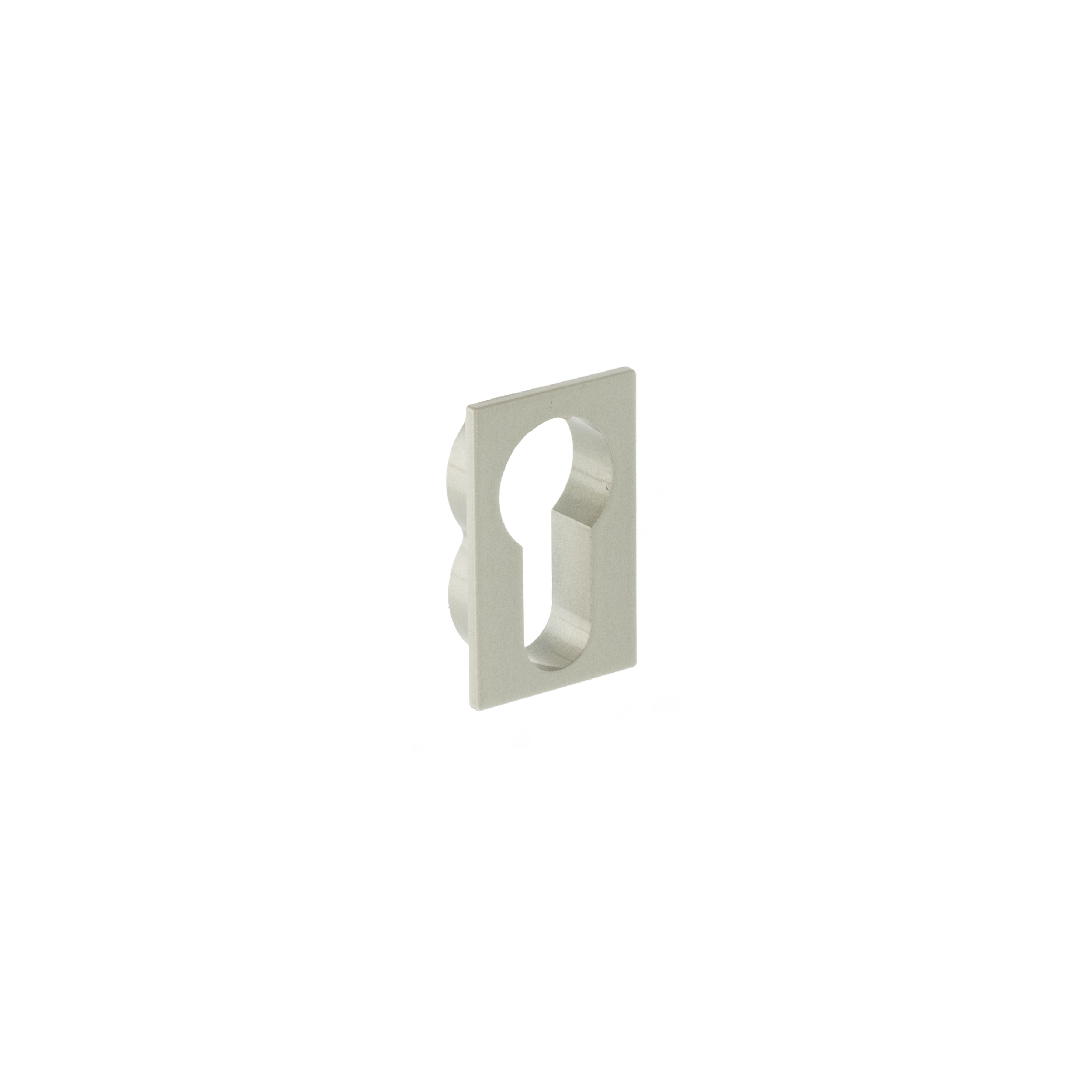 Forme Concealed Rose Euro Escutcheons Square - Satin Nickel