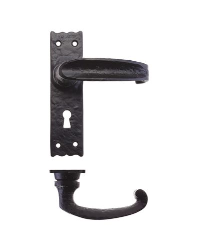 Traditional Slimline Thumb Lever on Lock Backplate