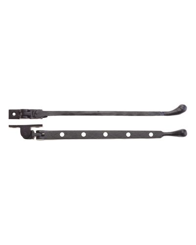 Bulb End Casement Stay - 12" - Black