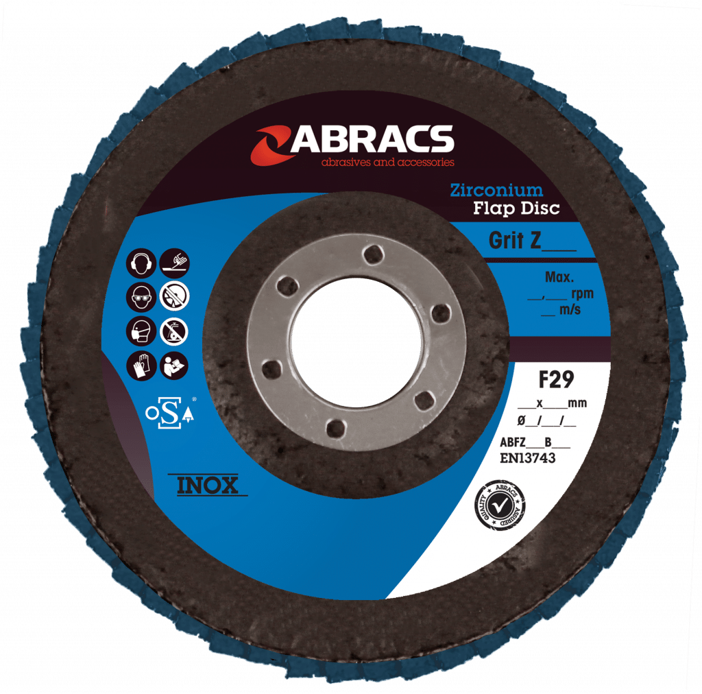 FLAP DISC 115mm 60g ZIRCONIUM (BLUE)