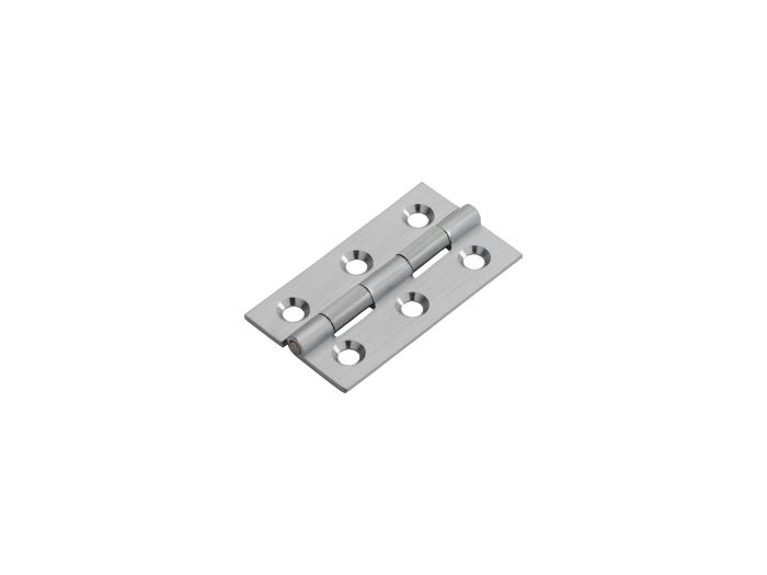 CABINET HINGE 50x28x1.5mm SOLID BRASS 
BUTT HINGE
SATIN CHROME