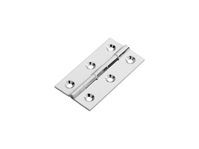 CABINET HINGE 64x35x2.0mm SOLID BRASS
BUTT HINGE
POLISHED CHROME