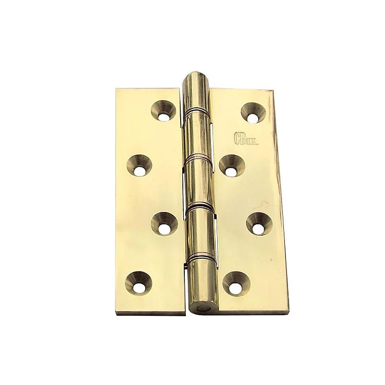 HINGE 102x67x4mm SOLID BRASS BUTT HINGE
PHOSPHUR BRONZE WASHER
POLISHED BRASS