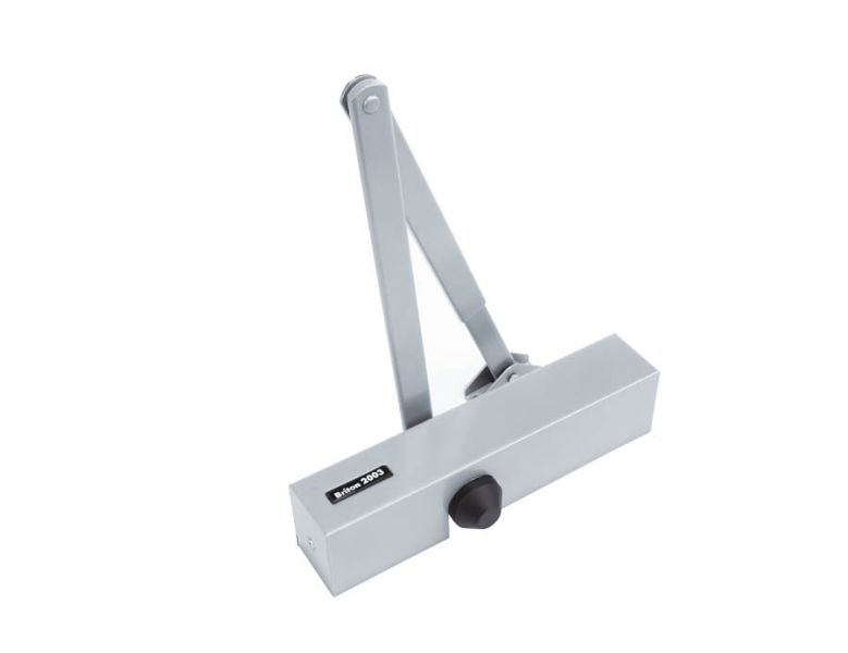 BRITON 2003ESES OVERHEAD DOOR CLOSER
FIXED POWER SIZE 3
SILVER ENAMEL COVER AND MATCHING ARM