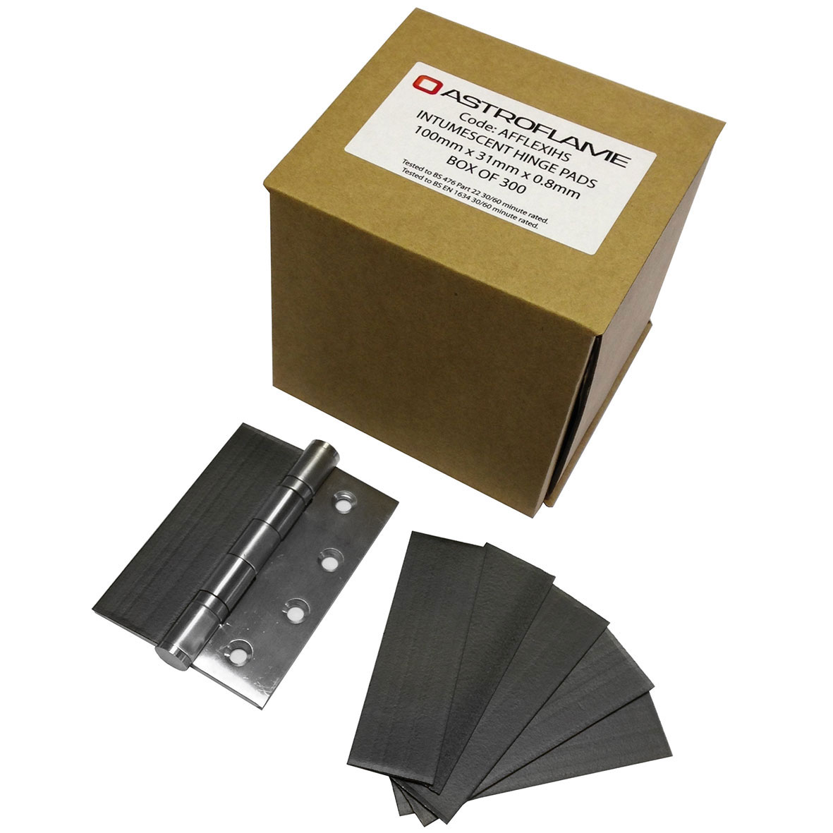 INTUMESCENT SQUAR CORNER HINGE CARD (300 PK)