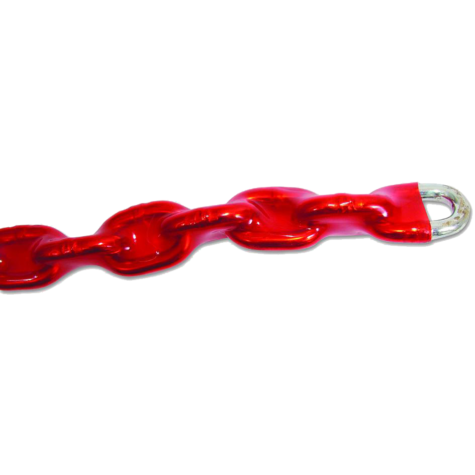 ENGLISH CHAIN Strong Link Security Welded Steel Chain - 6mm ZP 0.9m