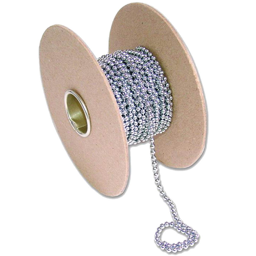 ENGLISH CHAIN 101 Chrome Plated Brass Ball Chain - 3.2mm CP