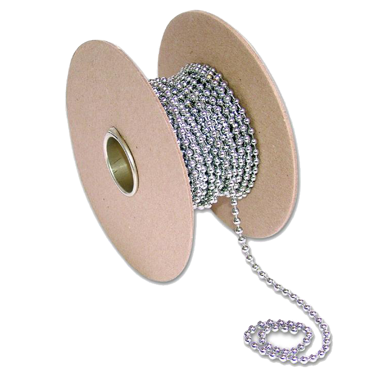 ENGLISH CHAIN 101 Chrome Plated Brass Ball Chain - 4mm CP