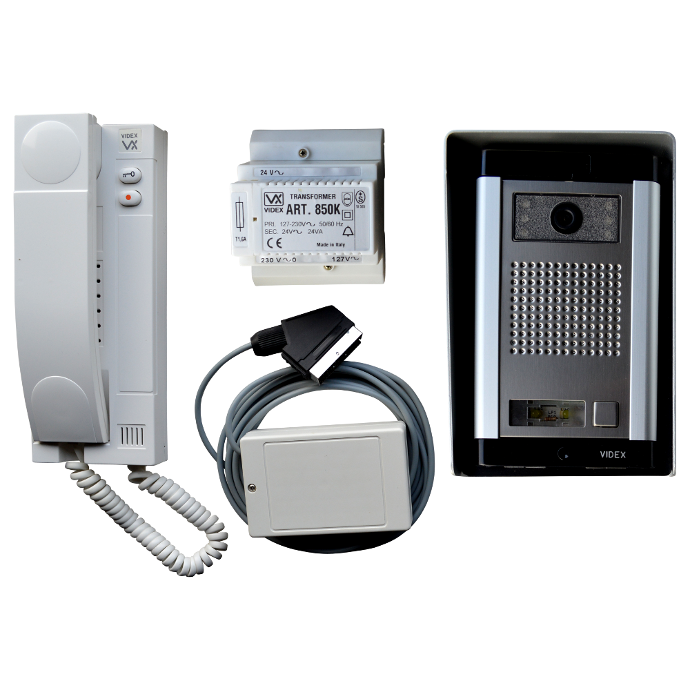 VIDEX Video 1 Way Intercom Kit TV Scart Connection VD6/TV - Scart 1 Way Kit