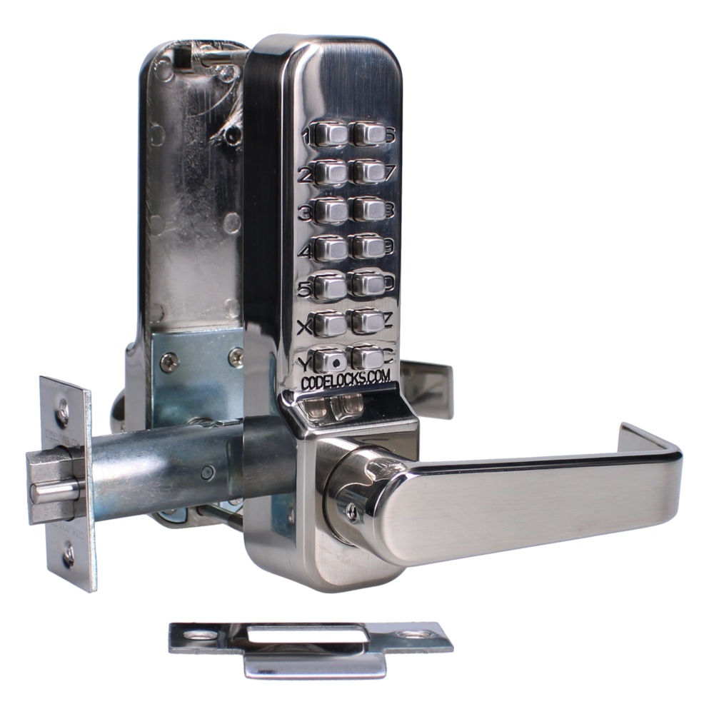 CODELOCKS CL415 Digital Lock With Tubular Latch - CL415 SS