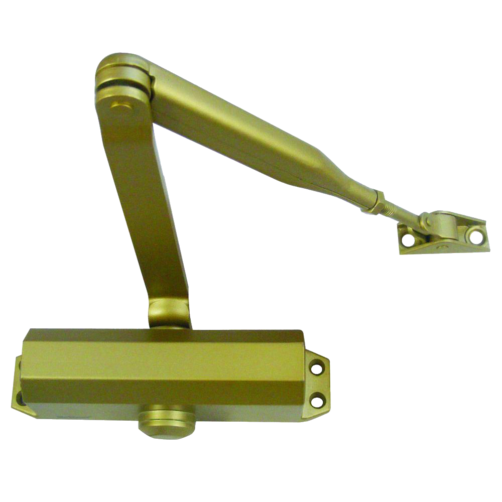 BRITON 121CE Size 3 Overhead Door Closer - Gold (GE)