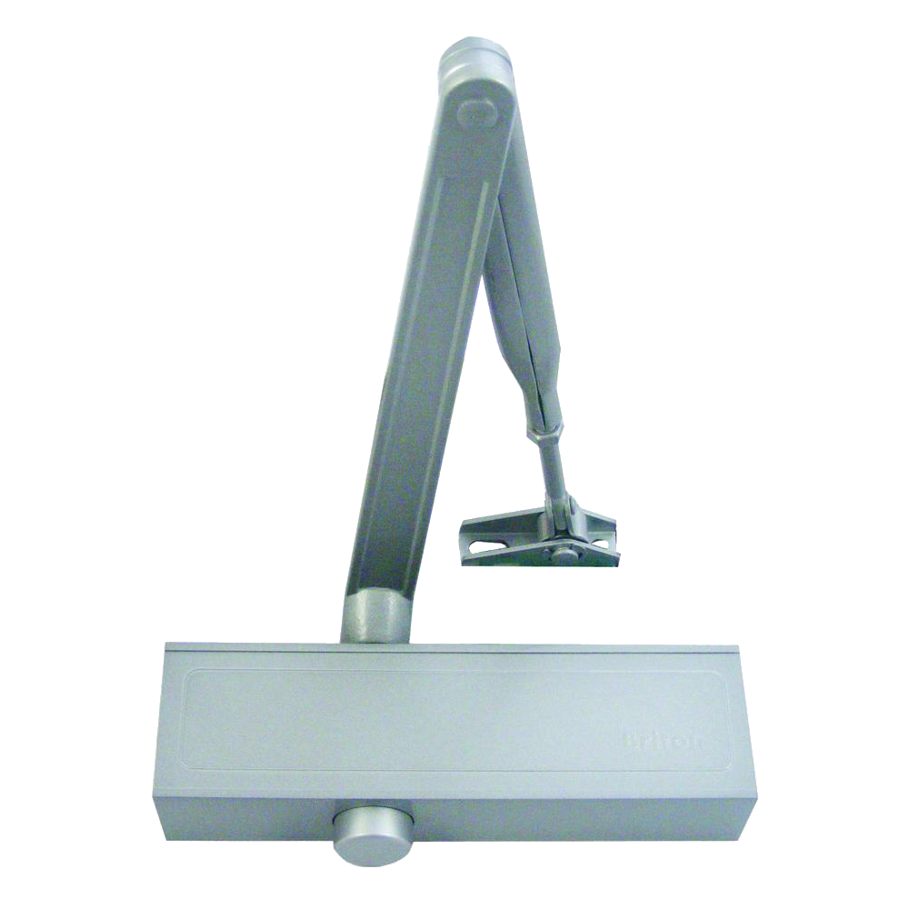 BRITON 1110 Size 2-4 Overhead Door Closer - Silver (SES)