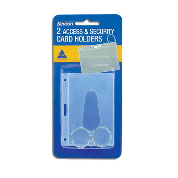 KEVRON ID18PP2 Clear Card Holder - ID18PPS