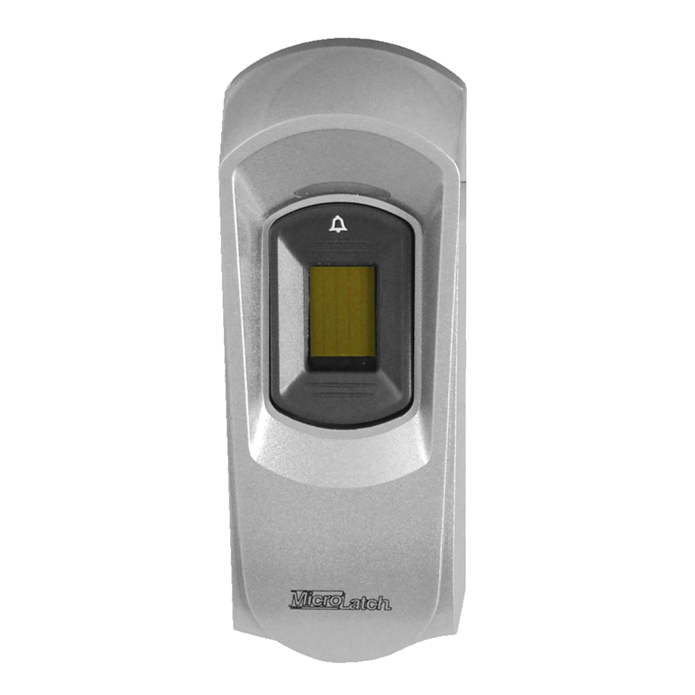 MICROLATCH BIO Wireless Fingerprint Reader - SILVER