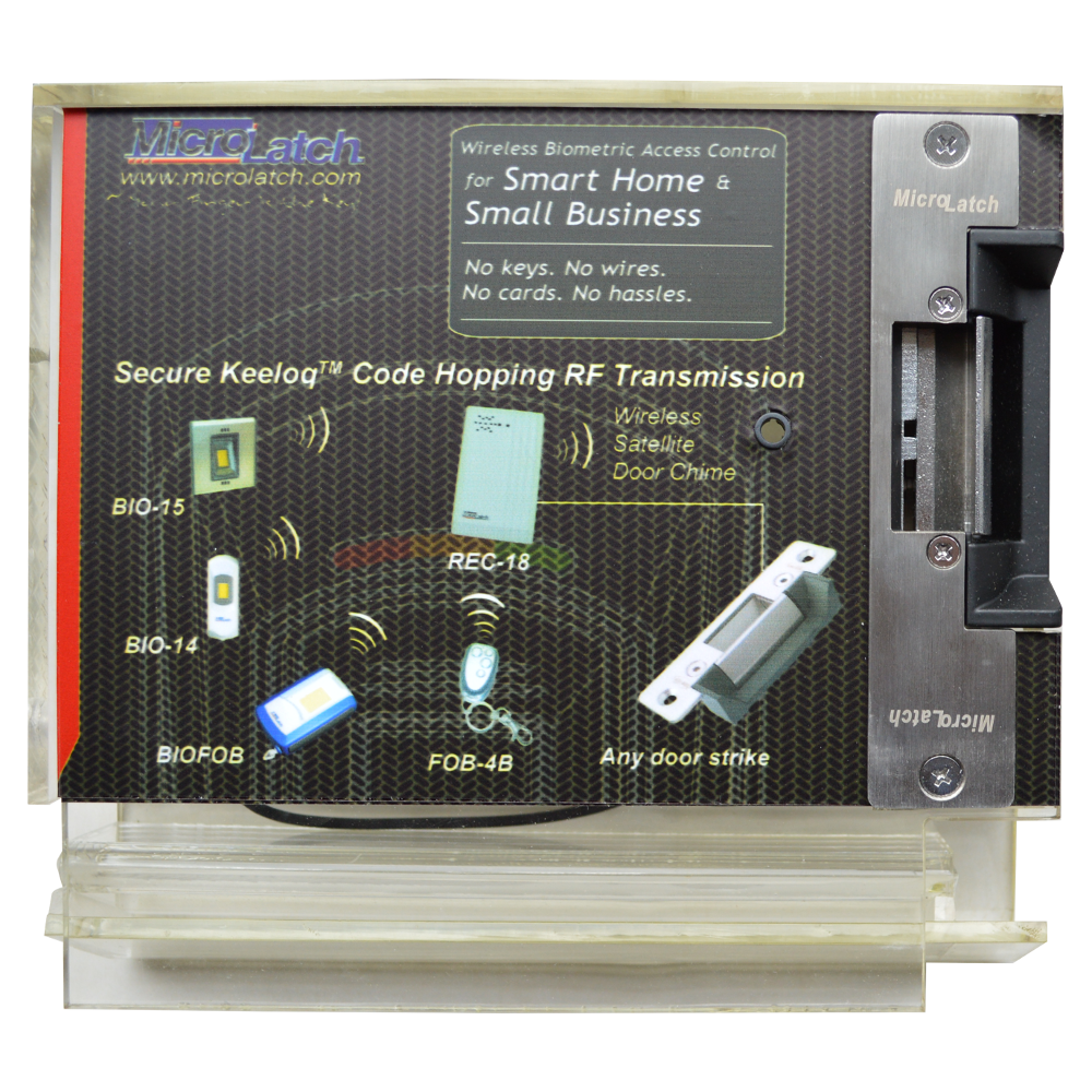 MICROLATCH BIO14 Fob & Strike Demo Kit - Bio14 Kit