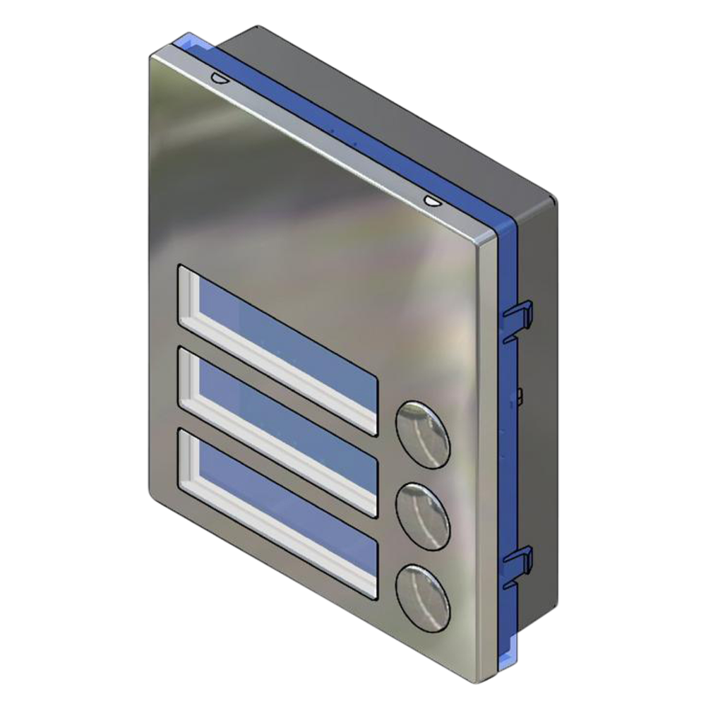 VIDEX 4K Series Extension Panel - 3 Button