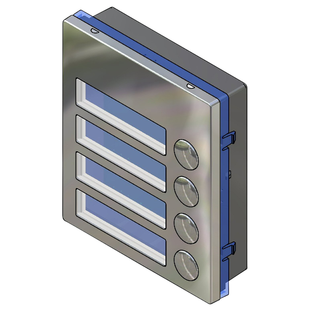 VIDEX 4K Series Extension Panel - 4 Button