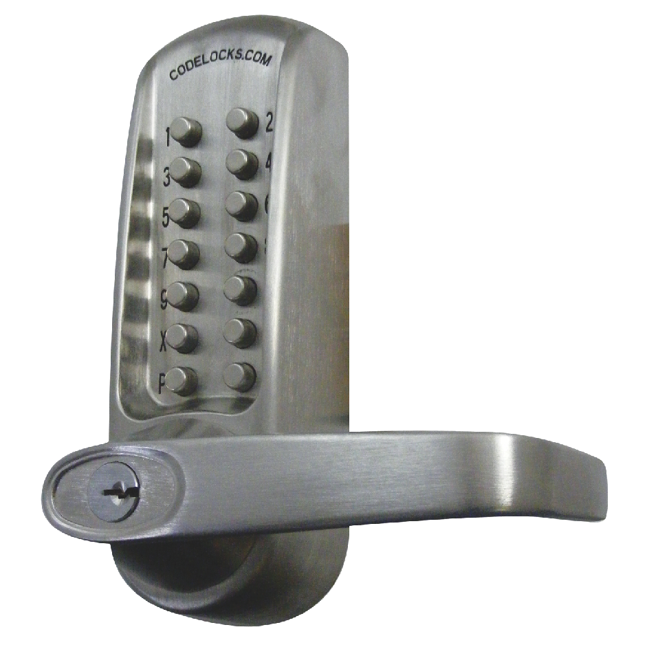 CODELOCKS CL600 Series Front Only Digital Lock To Suit Panic Latch - CL600 Steel