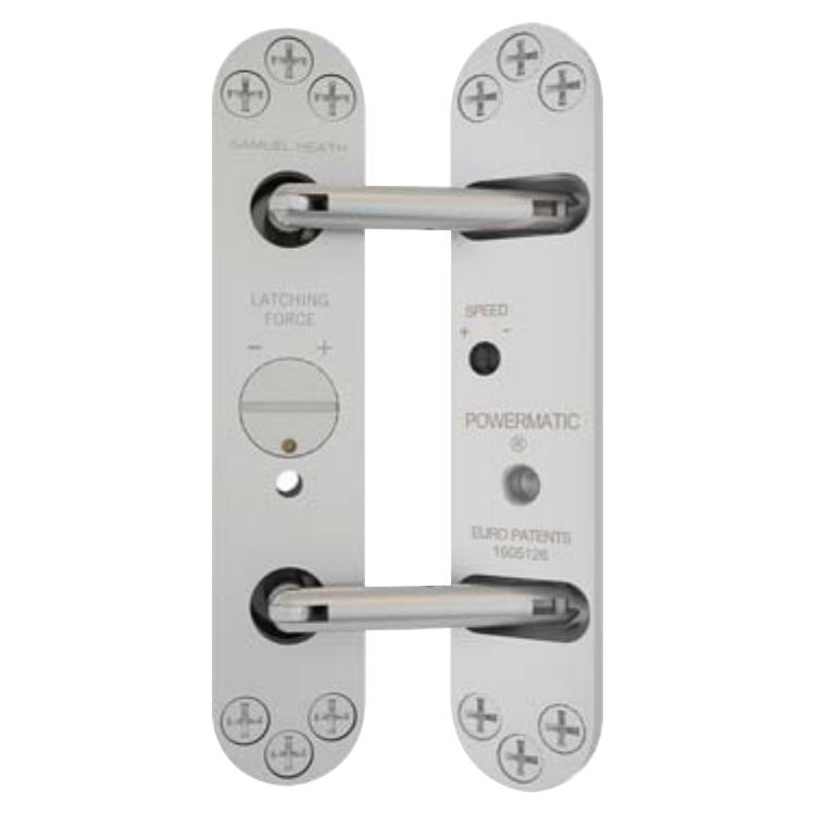 SAMUEL HEATH Powermatic R100 Concealed Door Closer - SC