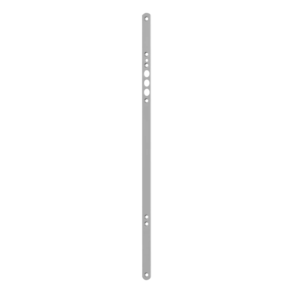GU SECUREconnect 200 Faceplate - Timber - 20 x 2.5mm - Silver
