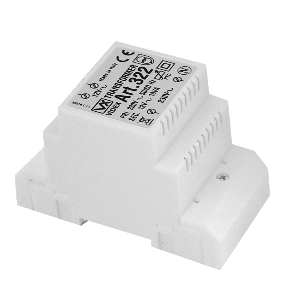 VIDEX 322 Transformer 1.6A 12VAC - 322