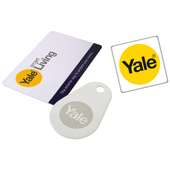 YALE Smart Lock Accessory Key Tag/Card Multi Pack - Key card/phone tag/key tag