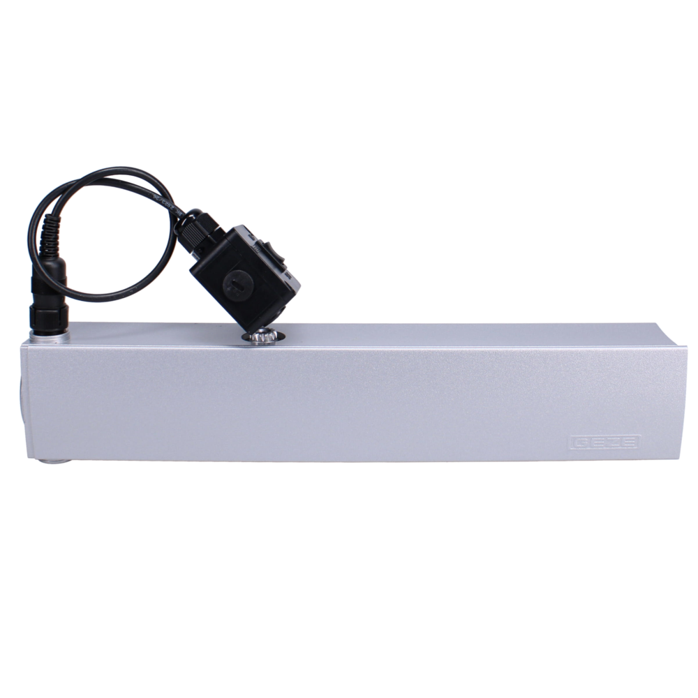GEZE TS4000E Size 1-6 Overhead Door Closer Body with Electro-hydraulic Hold Open - Body Only