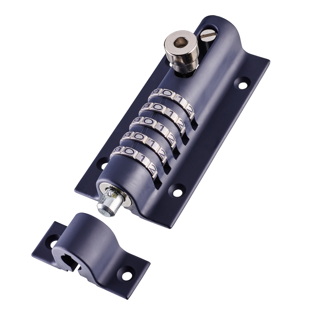 SQUIRE Combi5 Die Cast 5 Wheel Combination Bolt - 150mm Dark Blue