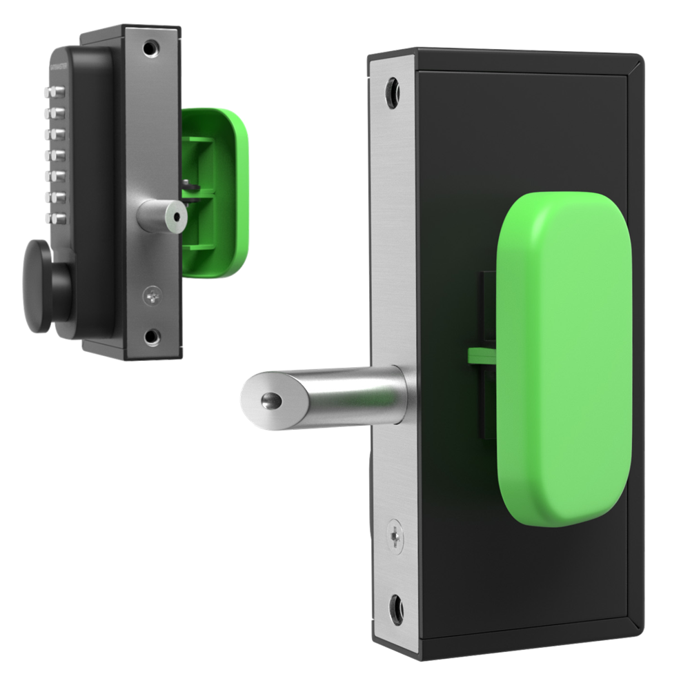 GATEMASTER Superlock Quick Exit Push Pad Digital Access - 10mm - 30mm Left Handed