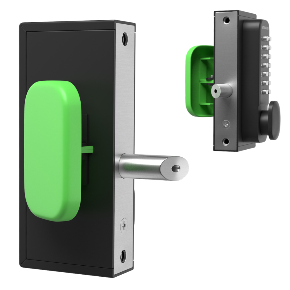 GATEMASTER Superlock Quick Exit Push Pad Digital Access - 10mm - 30mm Right Handed