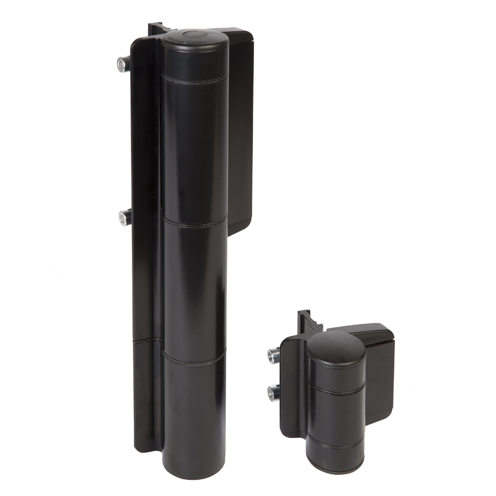 LOCINOX Mammoth Hydraulic Gate Closer Kit With Dino Hinge - Black