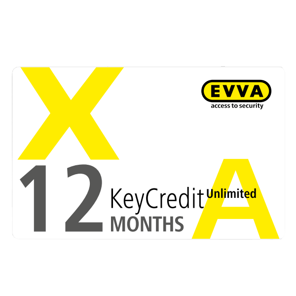EVVA AirKey Unlimited Key Credits - 12 Months