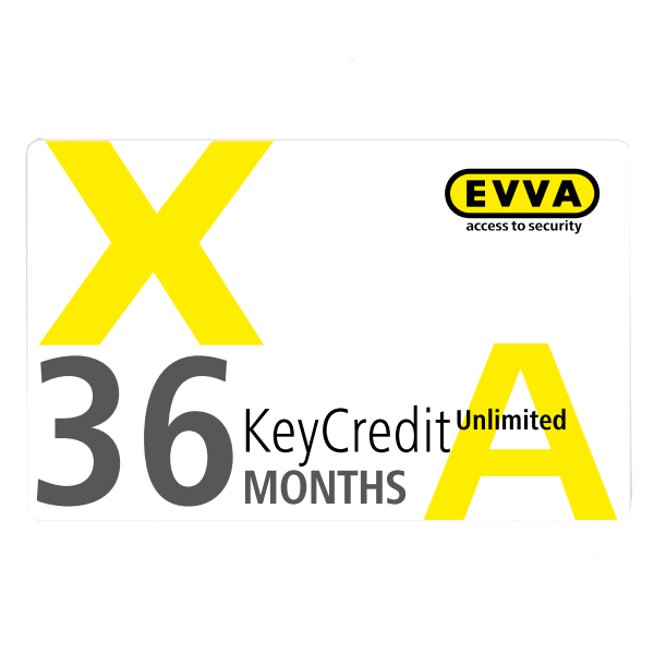 EVVA AirKey Unlimited Key Credits - 36 Months
