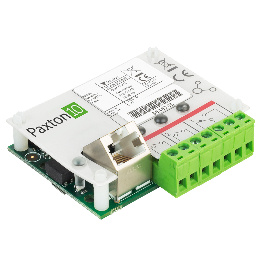 PAXTON10 Alarm Connector - White 010-203