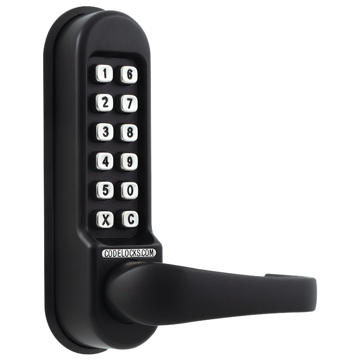 CL0510 Marine By Codelocks Digital Lock - Black - CL0510 Without Passage Set