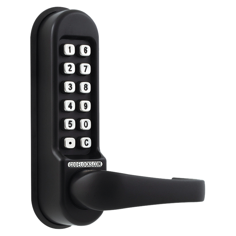 CL0510 Marine By Codelocks Digital Lock - Black - CL0515 With Passage Set