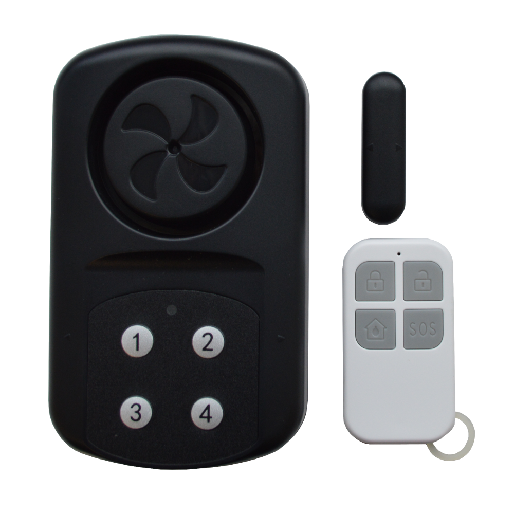 MINDER Weatherproof Gate/Door Alarm  - Black