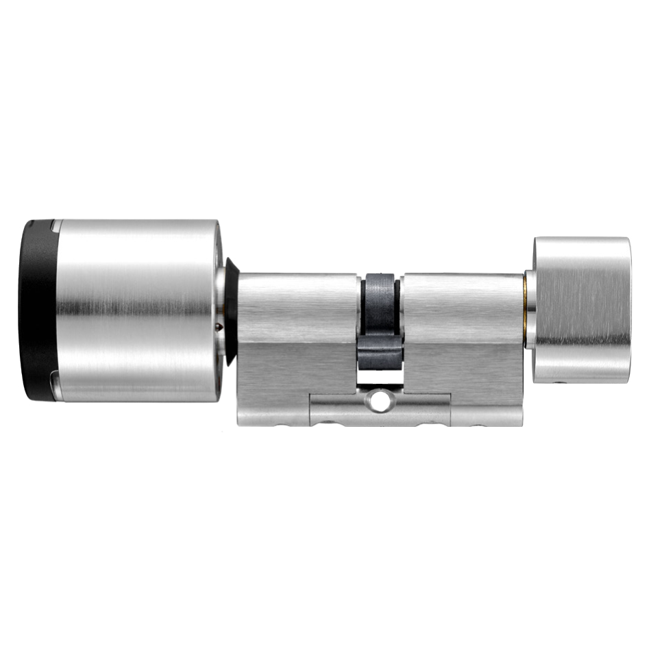 EVVA AirKey Euro Double Proximity & Turn Cylinder - Sizes 62mm to 92mm Nickel Plated