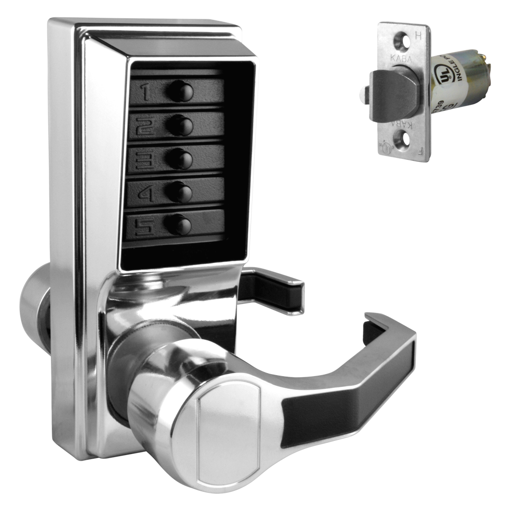 DORMAKABA Simplex L1000 Series L1011 Digital Lock Lever Operated - SC RH LR1011-26D