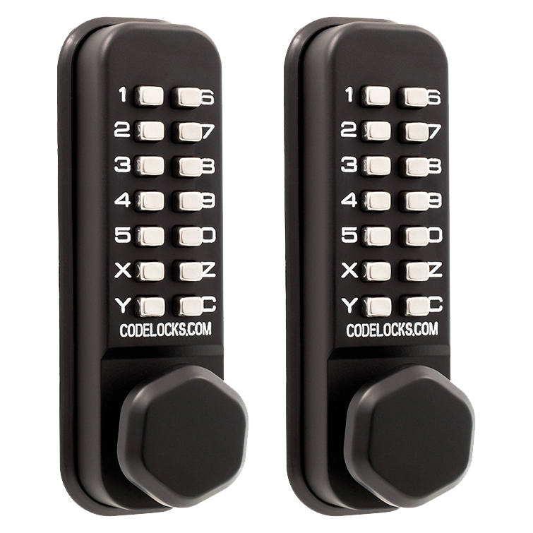 CL0290 Back To Back Marine By Codelocks Digital Lock - Black