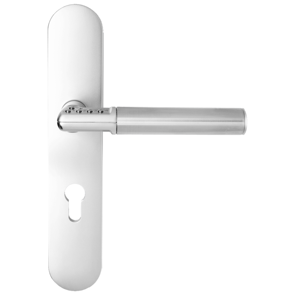 ASSA ABLOY 8832 Long Plate Codehandle Door To Suit European Mortice locks - Right Hand 72mm Centers